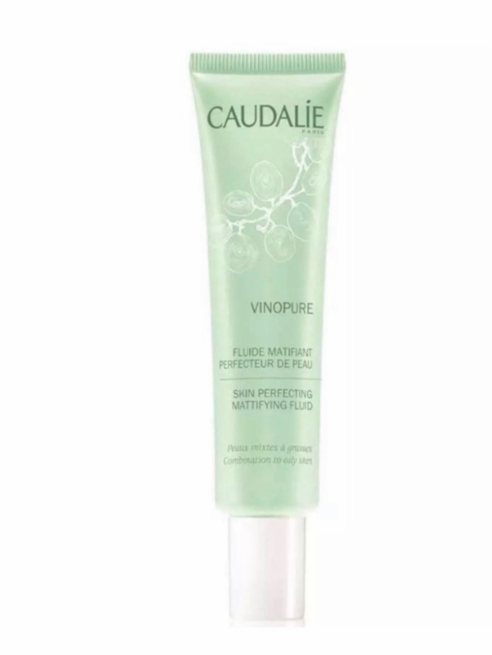 NWT/Caudalie Vinopure Moisturizing Mattifying Fluid for acne prone skin/1.3oz